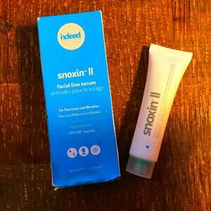 Indeed Laboratories Snoxin II Facial Line Serum Biomimetic Peptide 1.0 oz NEW